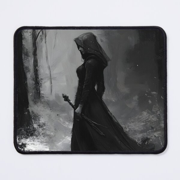Item preview, Dark Witch in the Forest designed and sold by HappyStickBike.