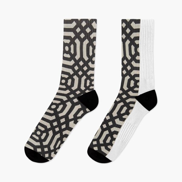 Item preview, Geometric monochrome pattern designed and sold by colliophoto.