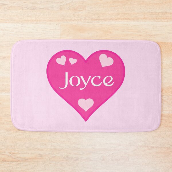 Item preview, Joyce Name Pink Heart  designed and sold by Jeallan Designs.