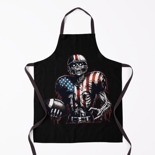 Item preview, Spooky Season Halloween Zombie American Football Player designed and sold by TomFrontierArt.