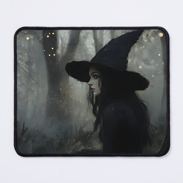 Item preview, Dark Witch In Mistic Forest designed and sold by HappyStickBike.