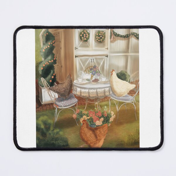 Item preview, Chicken Tea Party - Spilling the Tea with my Girls designed and sold by BunnyBizarre.