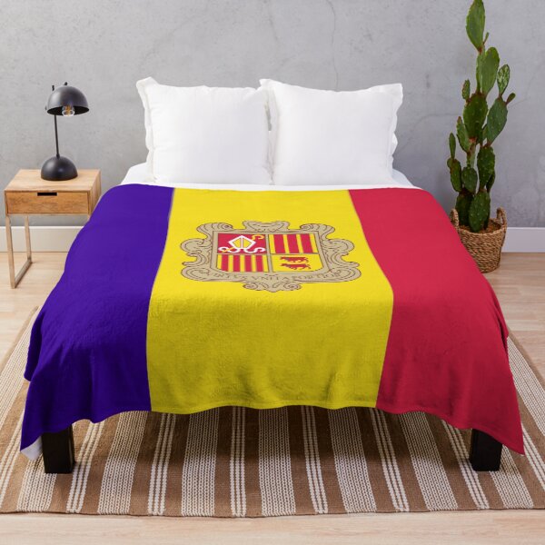 Item preview, Bold Andorra Flag: National Pride in Print designed and sold by communedesigns.