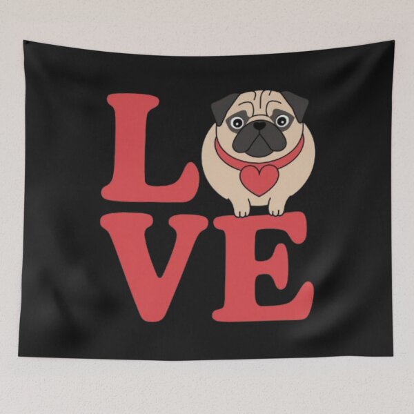 Item preview, Pug Love designed and sold by 123ks.