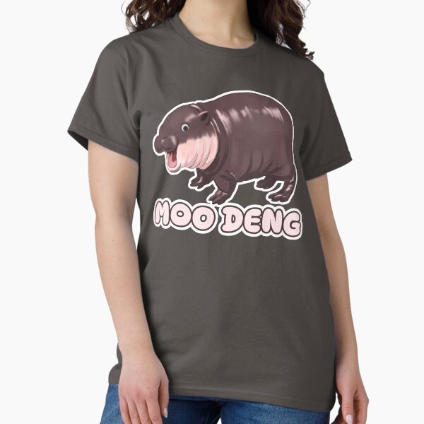Item preview, Moo Deng baby hippo  designed and sold by VoltSketches.