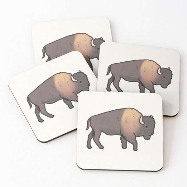 Item preview, bison art designed and sold by Artofmayara.
