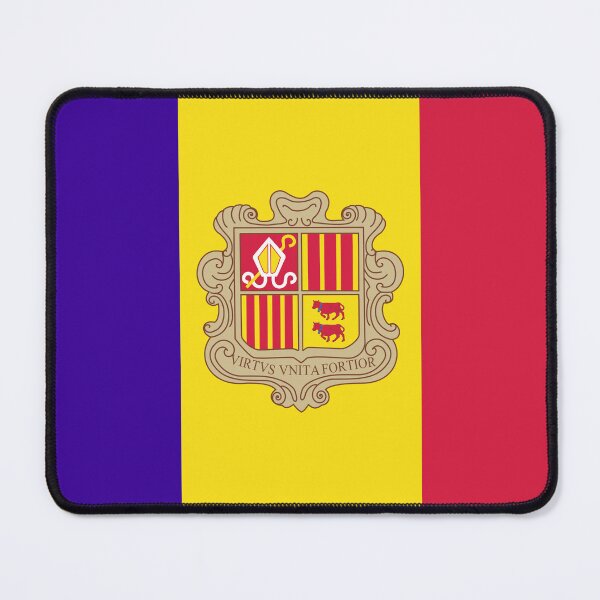 Item preview, Bold Andorra Flag: National Pride in Print designed and sold by communedesigns.