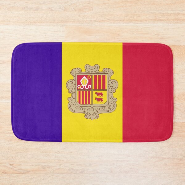 Item preview, Bold Andorra Flag: National Pride in Print designed and sold by communedesigns.