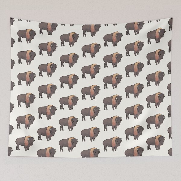 Item preview, bison illustration  designed and sold by Artofmayara.