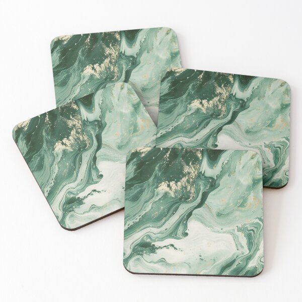 Item preview, Nightly Green Marble designed and sold by cadinera.
