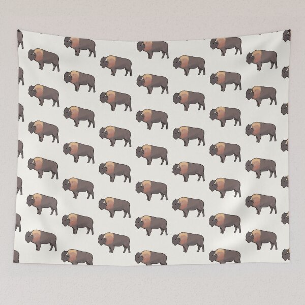 Item preview, Cute bison  designed and sold by Artofmayara.