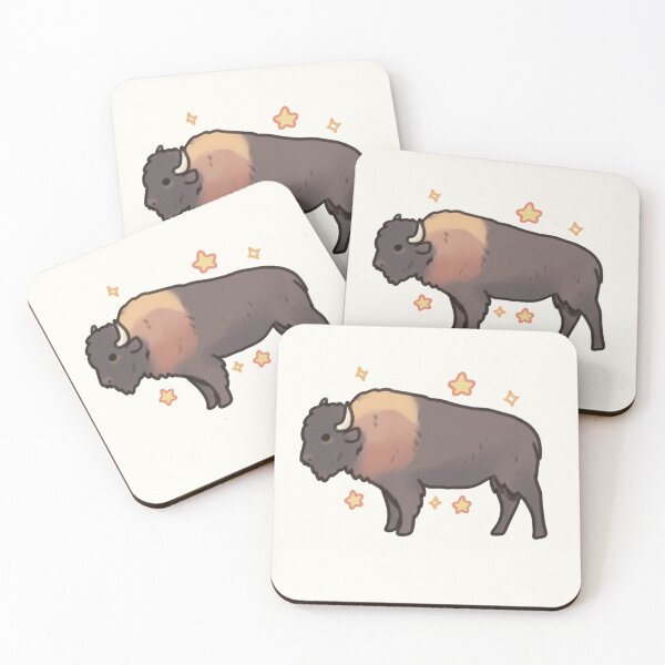 Item preview, Cute bison art designed and sold by Artofmayara.