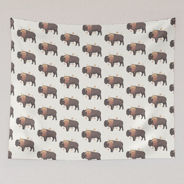 Item preview, Cute bison art designed and sold by Artofmayara.