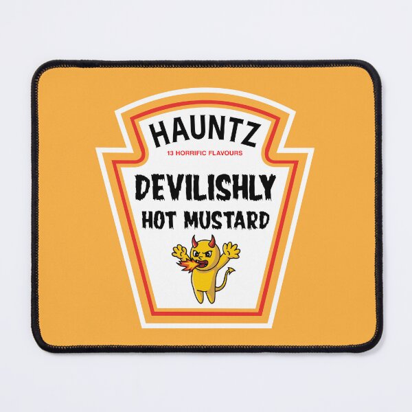 Item preview, Halloween Devilishly Hot Sauce Parody Ketchup Mustard Mayo Relish designed and sold by w1ckerman.