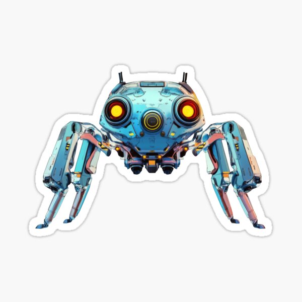 Artikel-Vorschau von Spinnenroboter, designt und verkauft von WickerStudio.