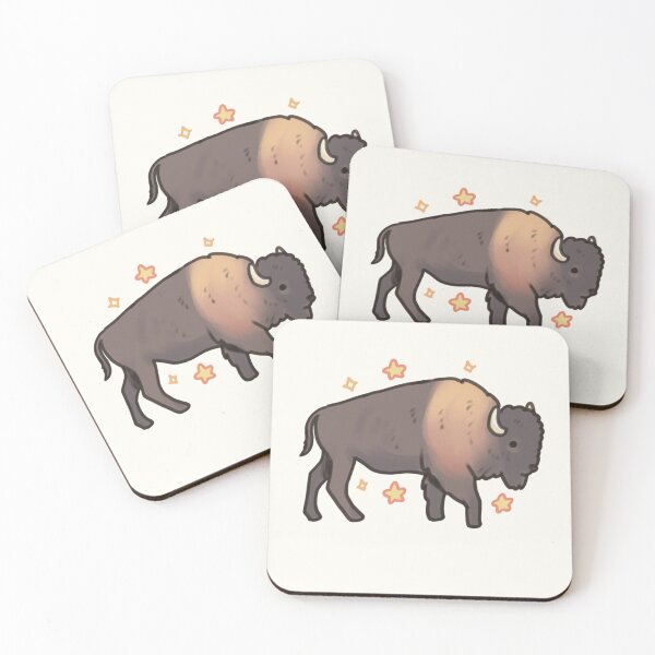 Item preview, bison with stars  designed and sold by Artofmayara.