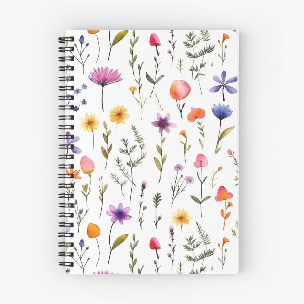 Item preview, Cute little flowers white background designed and sold by mind-coloring.