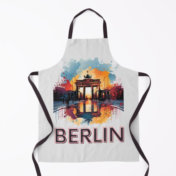 Item preview, Berlin Brandenburg Gate Germany Pop Art designed and sold by ArtHouseNiklas.