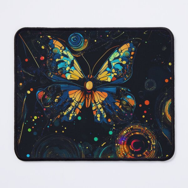 Item preview, future butterfly . Seamless pattern. designed and sold by PixelMuse2024.