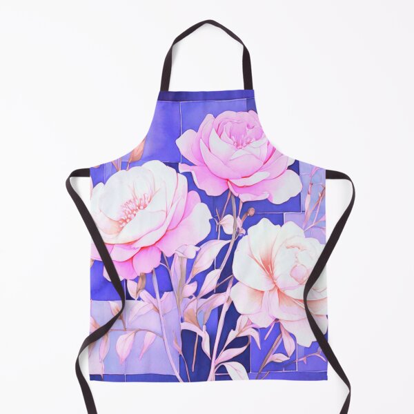 Item preview, Pink roses and violet designed and sold by Flowersonstuff.