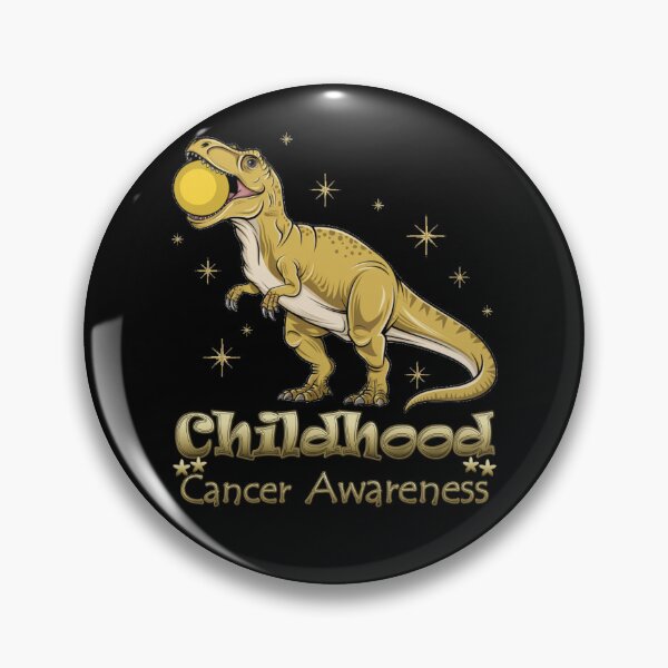 Item preview, Dinosaur support childhood cancer awareness designed and sold by mushopja.