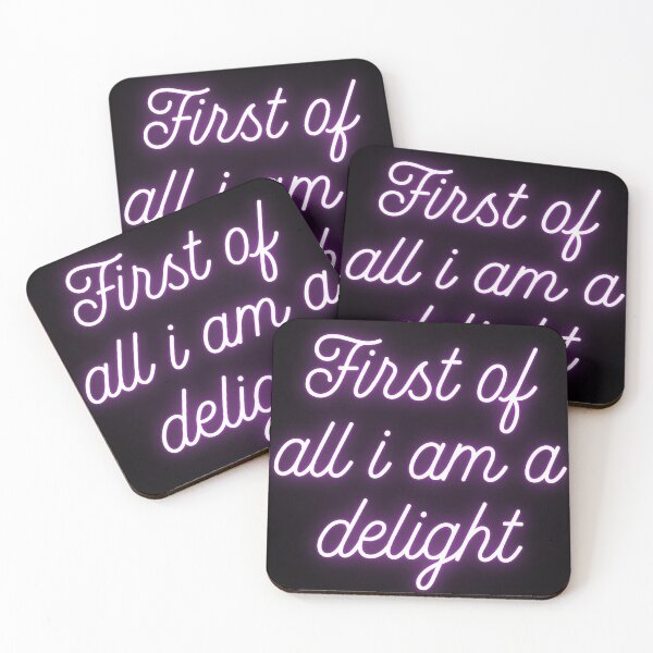 Item preview, First Of All I Am A Delight designed and sold by FunnyThings1.