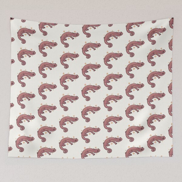 Item preview, Cute salamander art  designed and sold by Artofmayara.