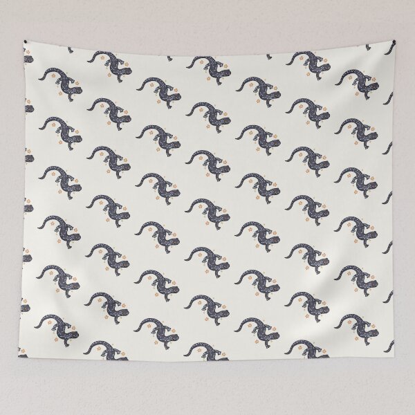 Item preview, Cute salamander drawing  designed and sold by Artofmayara.