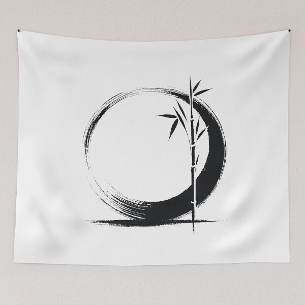 Item preview, Zen Enso circle with bamboo japanese designed and sold by goodday Japan.