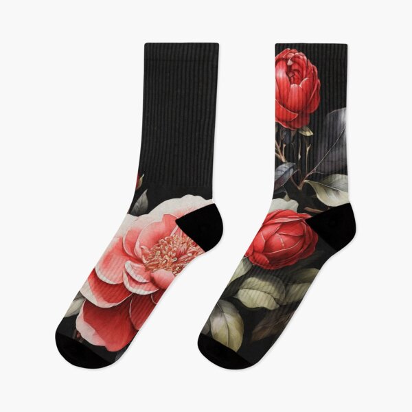 Item preview, Gardenia on black designed and sold by Flowersonstuff.