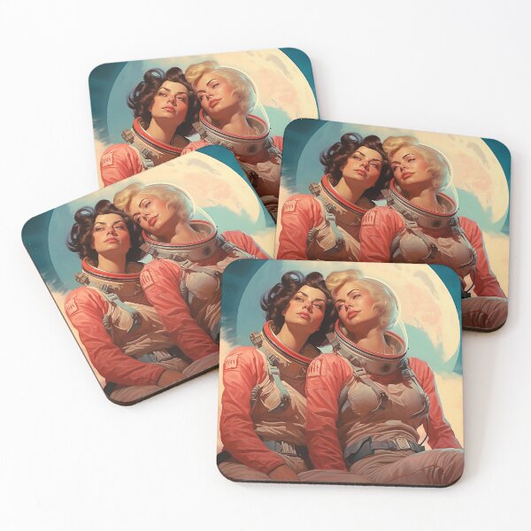 Item preview, Cosmic Love, Girls in Love designed and sold by ArtPixelHaven.