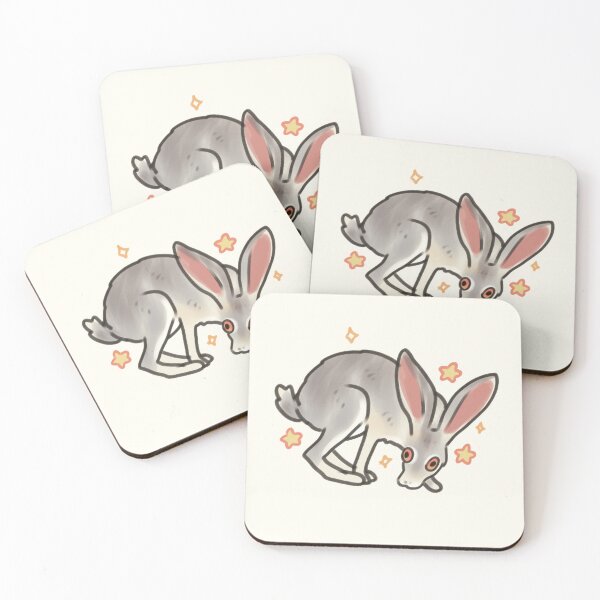 Item preview, jackrabbit art designed and sold by Artofmayara.