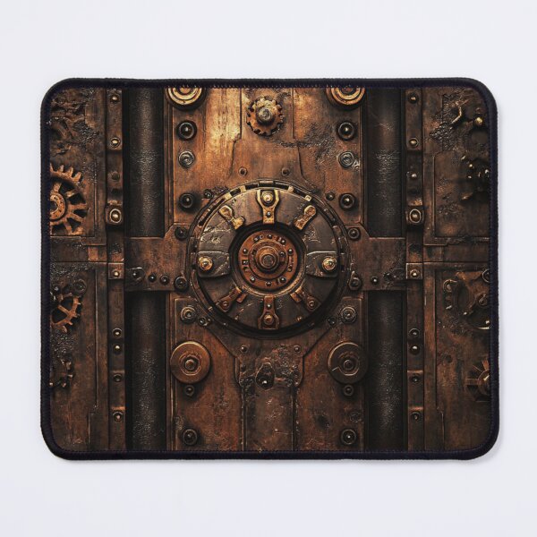 Item preview, Steampunk Cog Black Bronze Pattern Grungy designed and sold by GrinGalore.