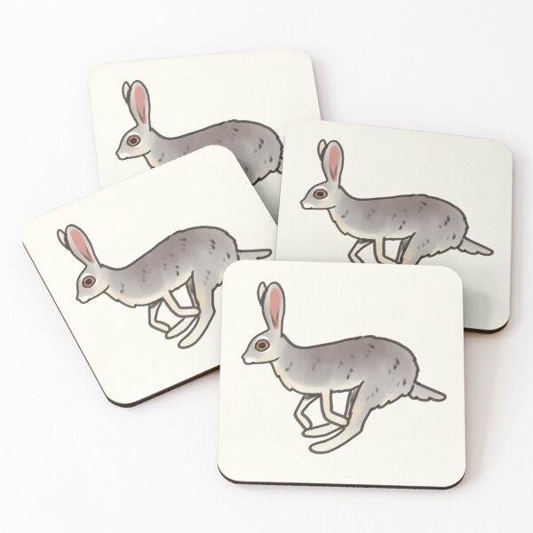 Item preview, Cute jackrabbit art designed and sold by Artofmayara.