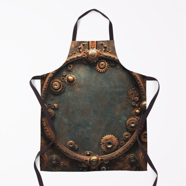 Item preview, Steampunk Cog Circle Bronze Pattern Grungy designed and sold by GrinGalore.