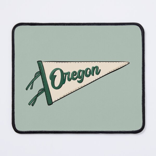 Item preview, Vintage Oregon Pennant Flag designed and sold by Alexandra Jones.