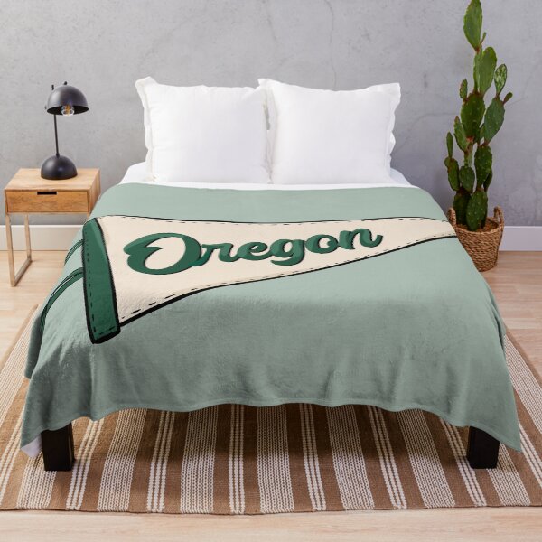 Item preview, Vintage Oregon Pennant Flag designed and sold by Alexandra Jones.