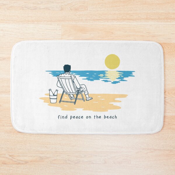 Item preview, Find Peace on the Beach designed and sold by ethnicdrawing.