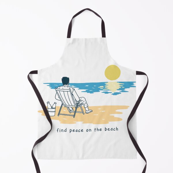 Item preview, Find Peace on the Beach designed and sold by ethnicdrawing.