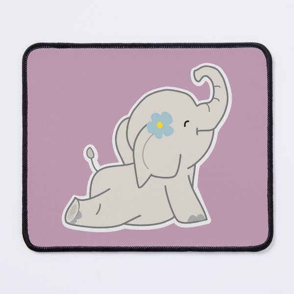 Item preview, Kiana Cute & Adorable Baby Elephant Doing Yoga – Perfect Design for Yoga Lovers designed and sold by NAMITRA.