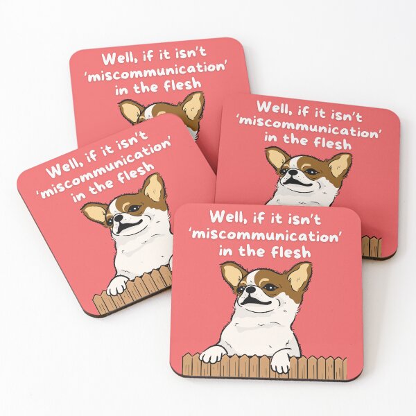 Item preview, Well, if it isn’t ‘miscommunication’ in the flesh...  (for dog lovers!) designed and sold by Evie Gerontis.