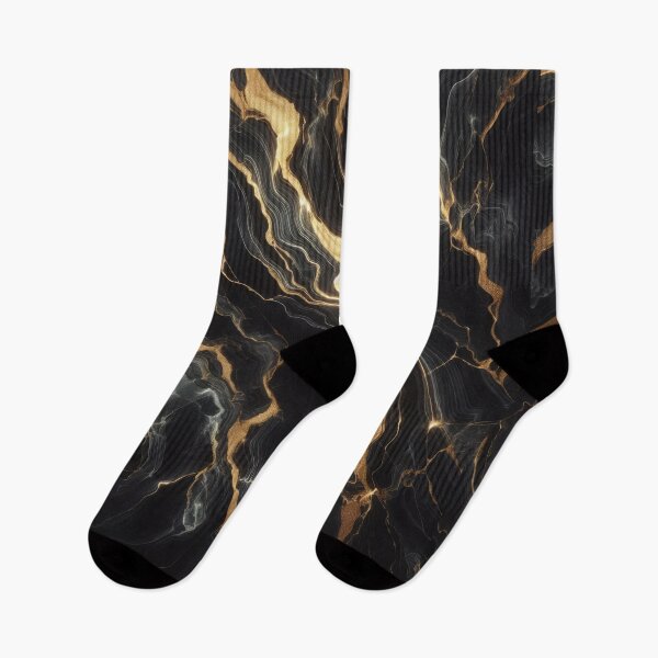 Item preview, Marble stone black Gold Glitter Pattern designed and sold by Trenddesigns24.