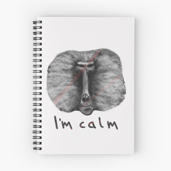 Item preview, Baboon's face designed and sold by SpottedPilot.