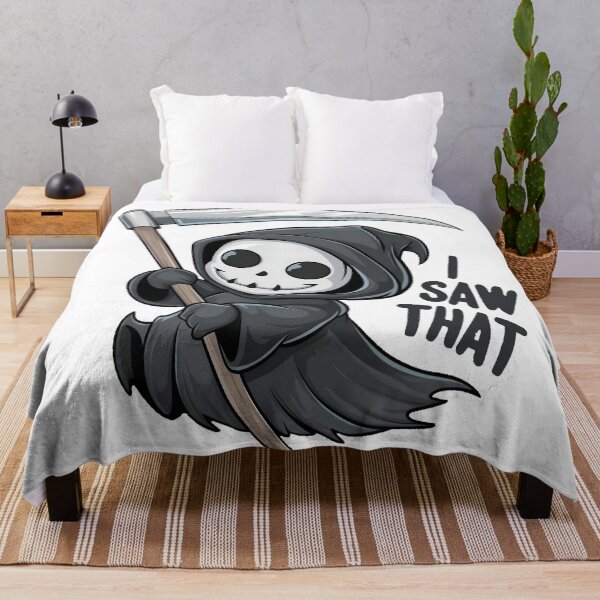 Item preview, Funny Grim Reaper I Saw That designed and sold by PlanetMarker.