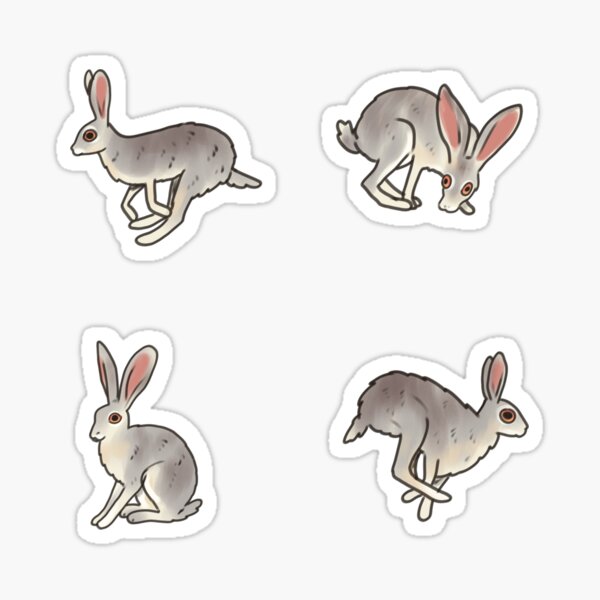 Item preview, Cute Jackrabbit pack  designed and sold by Artofmayara.