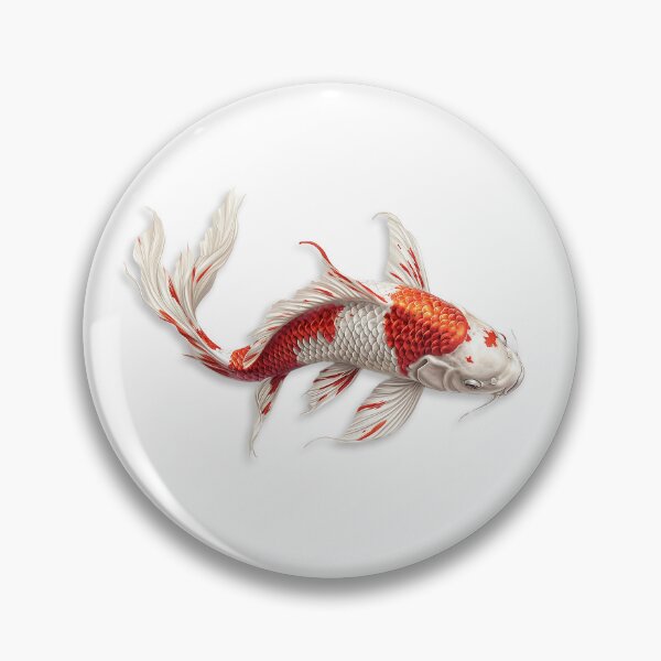 Item preview, Realistic Red&White Koi designed and sold by Konkam.
