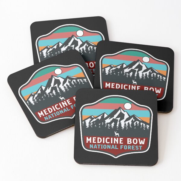 Item preview, Medicine Bow National Forest designed and sold by Nature-Book.