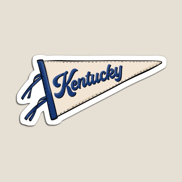 Item preview, Vintage Kentucky Pennant Flag designed and sold by Alexandra Jones.