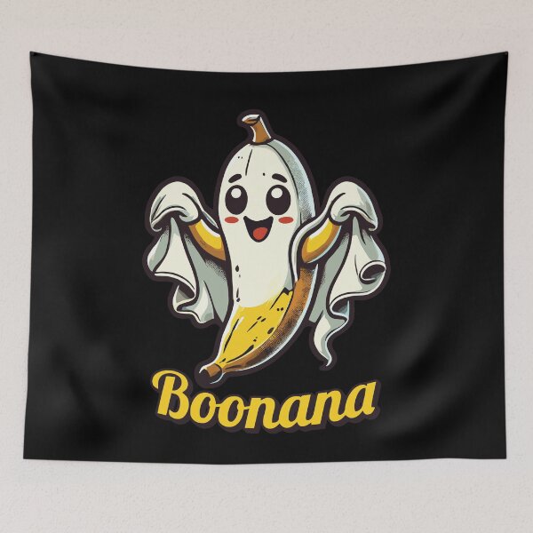 Item preview, Funny Banana Ghost Ghosts Boonana designed and sold by LuminOrb.