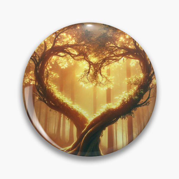 Item preview, Enchanted Heart Trees designed and sold by TeslaSt0re.